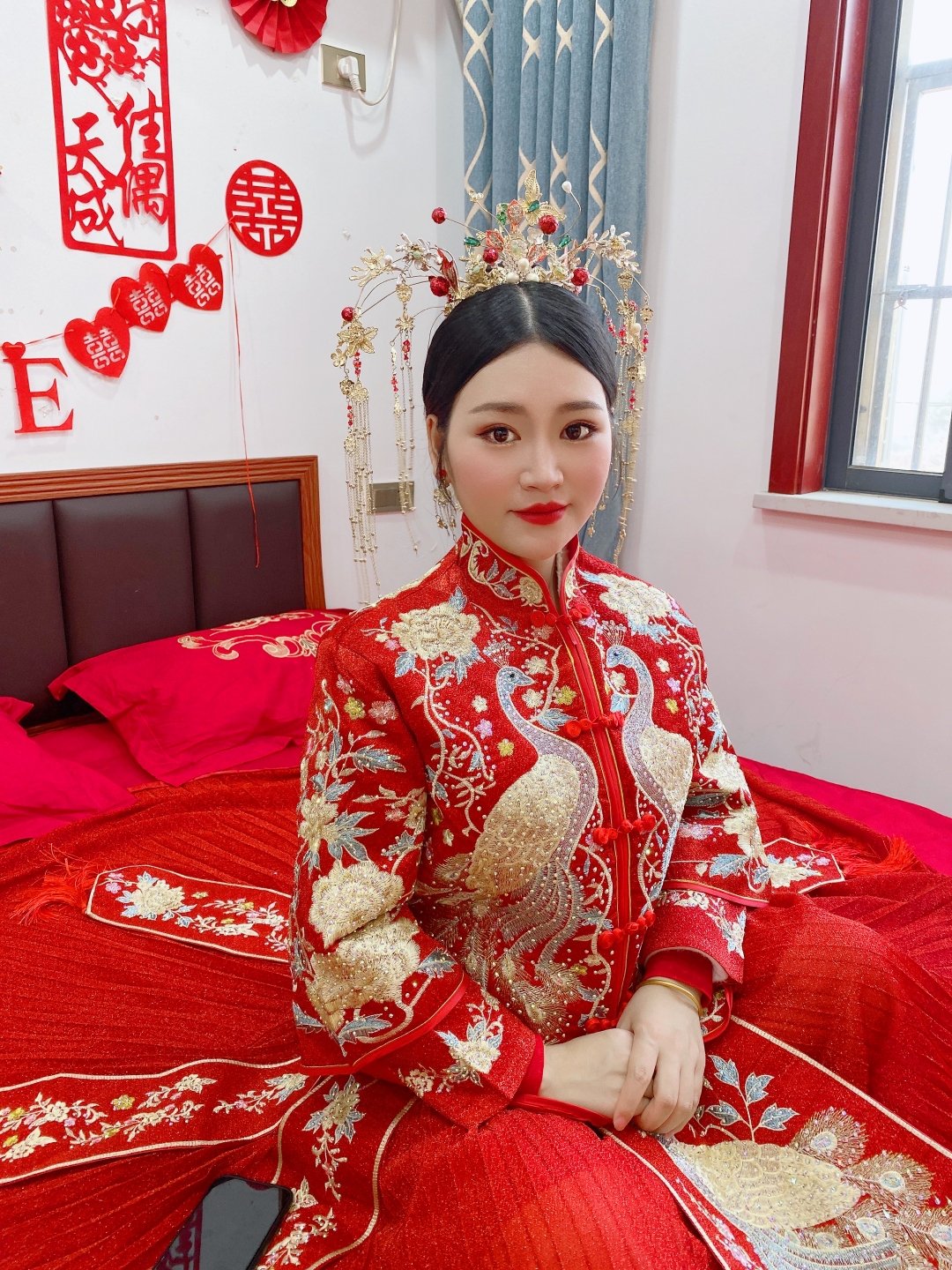 中式秀禾新娘出门妆