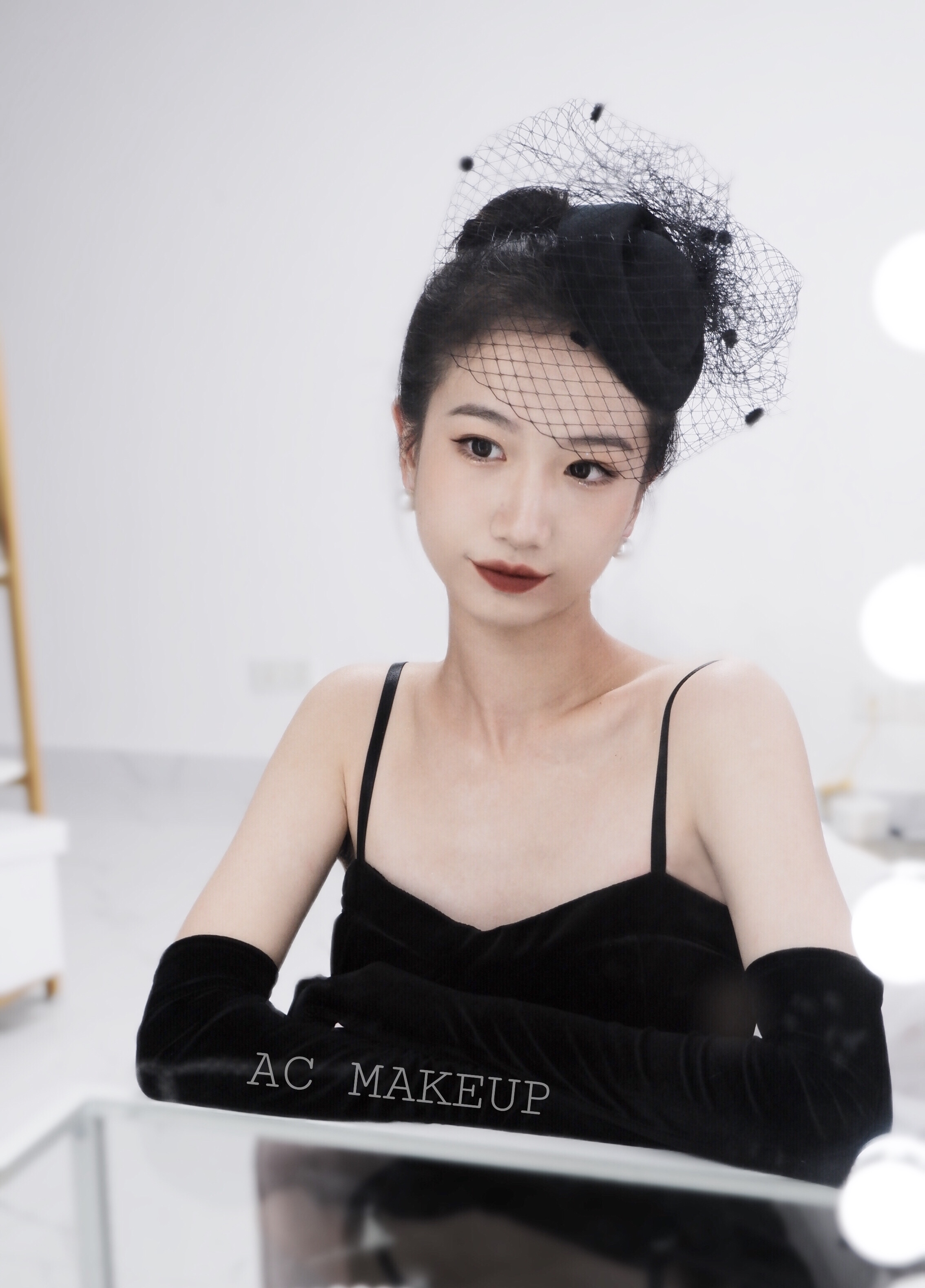 复古赫本风造型