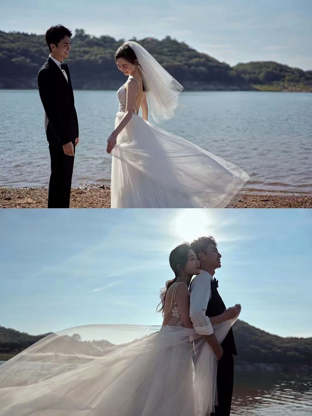 精品婚纱照+私人订制+总监团队+夜景烟花
