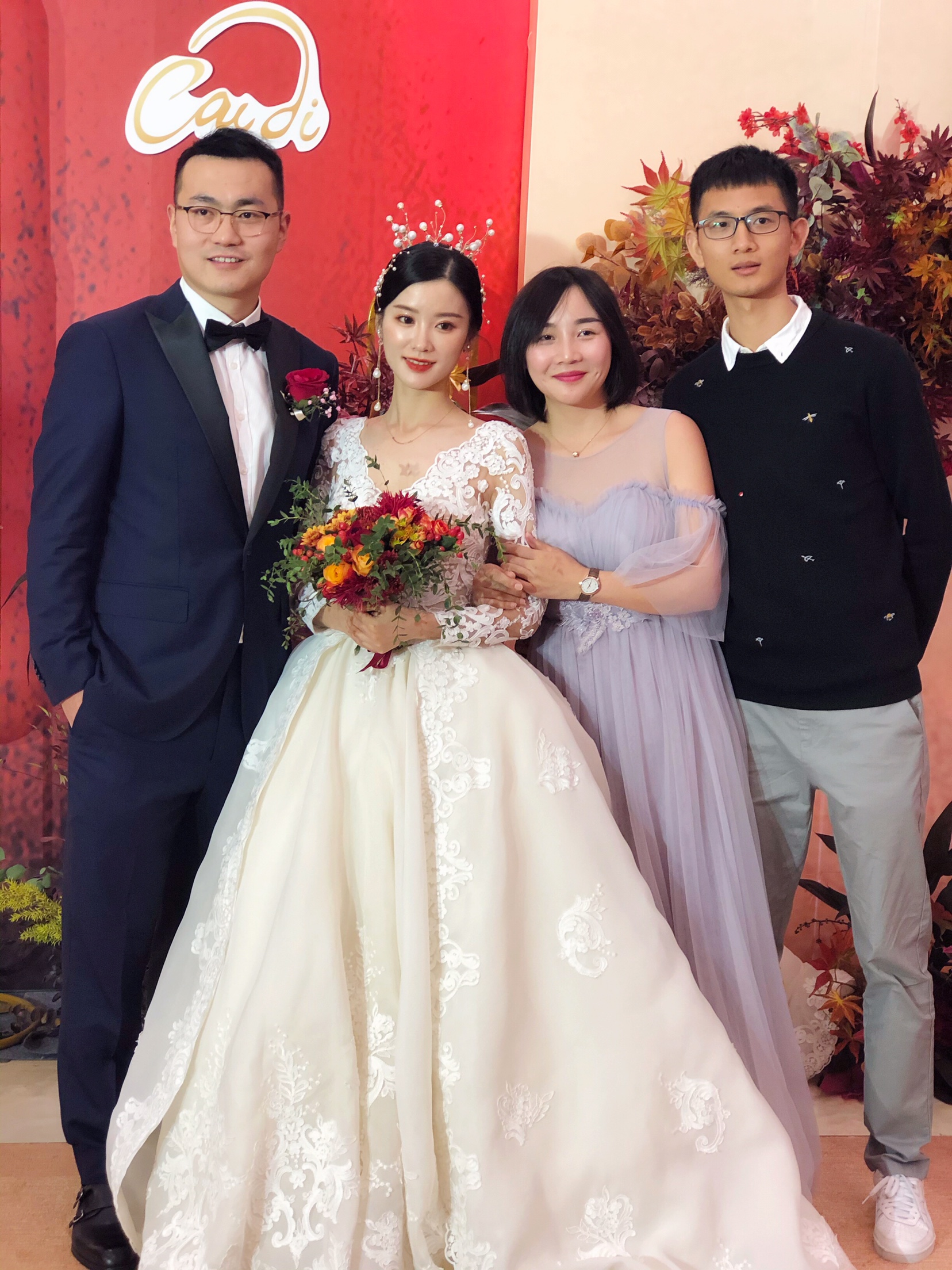 婚礼完美结束——主纱和秀禾服造型深得我心