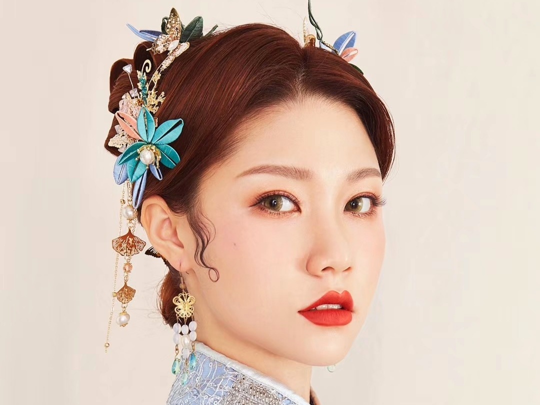 【复古中国风】秀禾新娘【新中式】早妆＋送伴娘妆