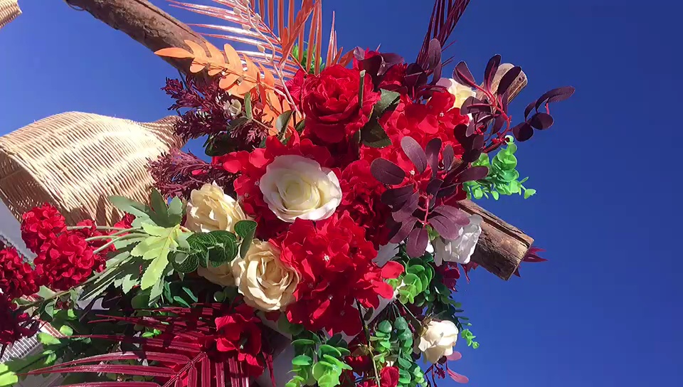 朝陽市凌源市戶外紅色系婚禮