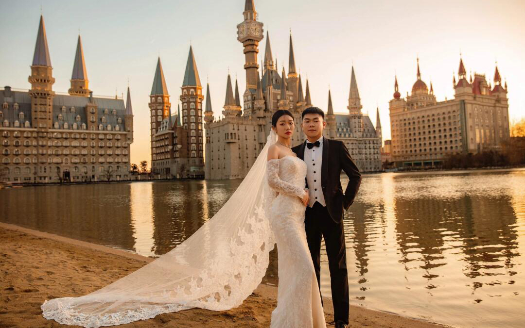 童話故事里的婚紗照