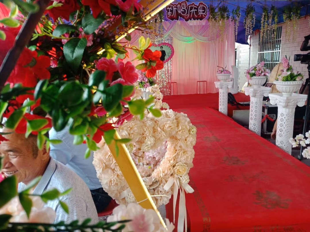 湘阴乡村简约大棚西式婚礼