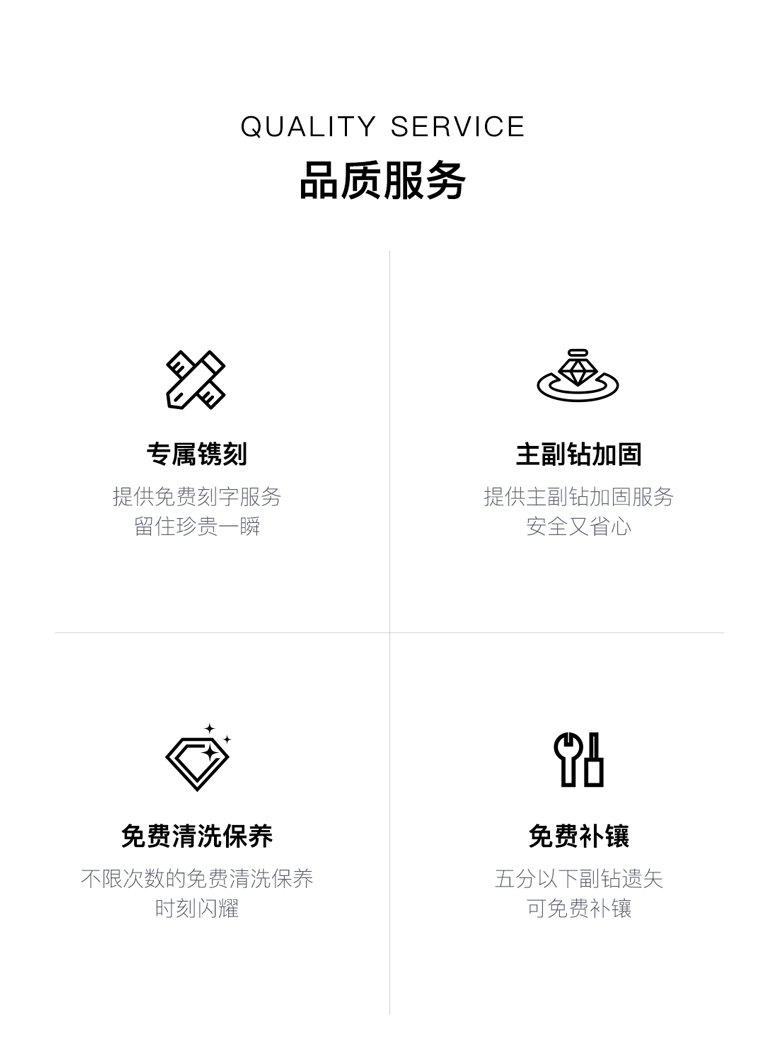 SHINEKEY 光鑰 Estelle星冕 鑲鉆戒圈六?鑲嵌鉆戒 精選D色克拉鉆