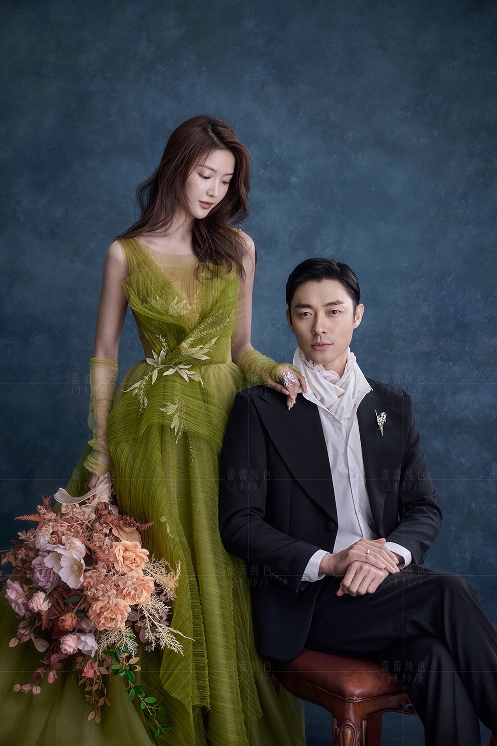简约婚纱照客片分享
