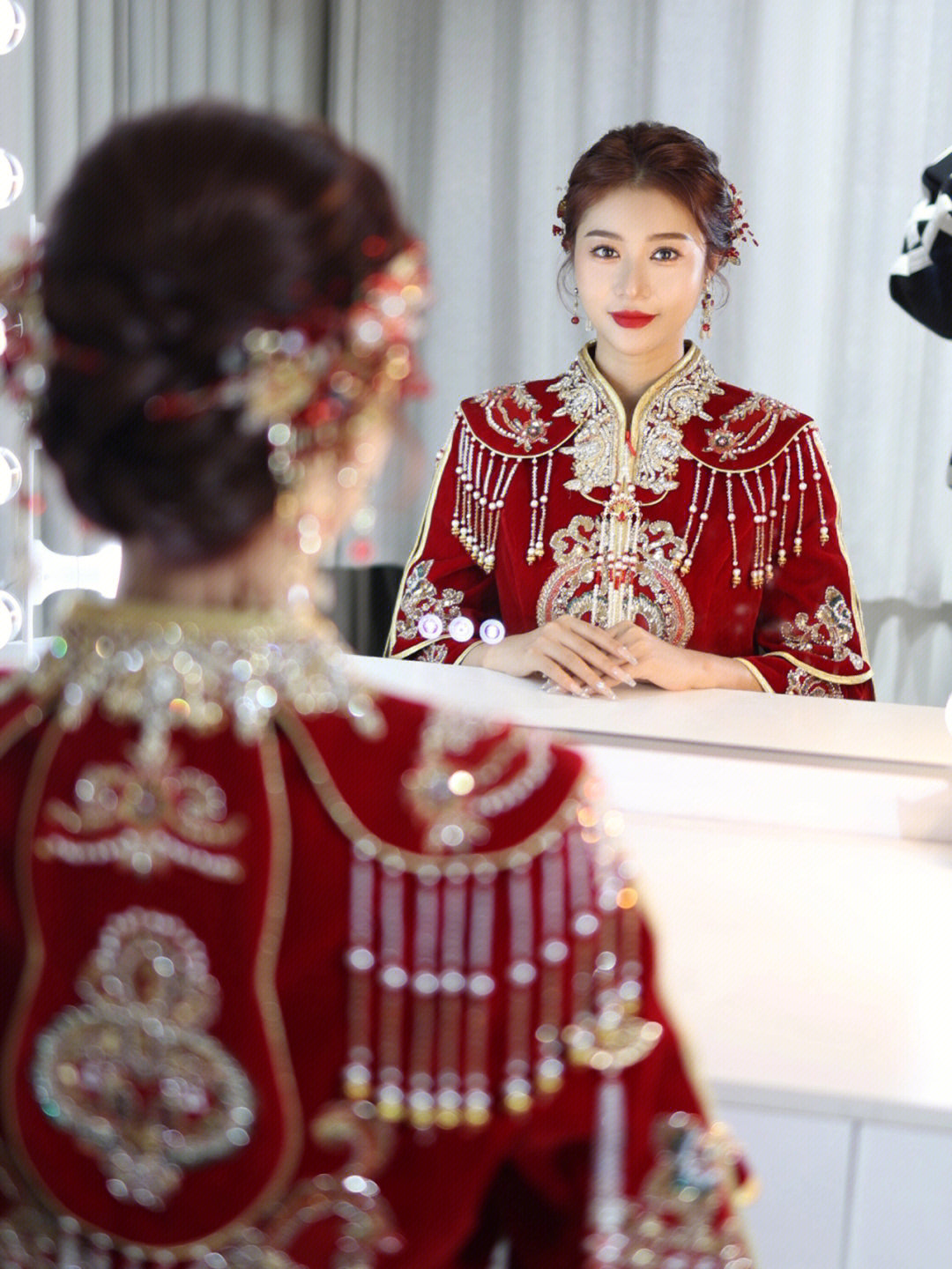 👰|婚礼预览💒
每个造型都在我的审美上。
我