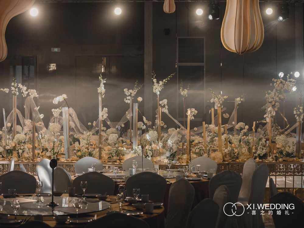 #喜之约婚礼#香槟色系·翔宇豪生大酒店