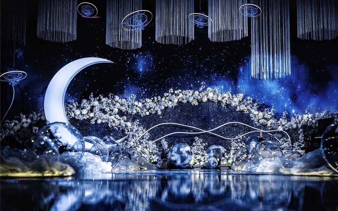 梦幻|蓝色|星空系|主题婚礼