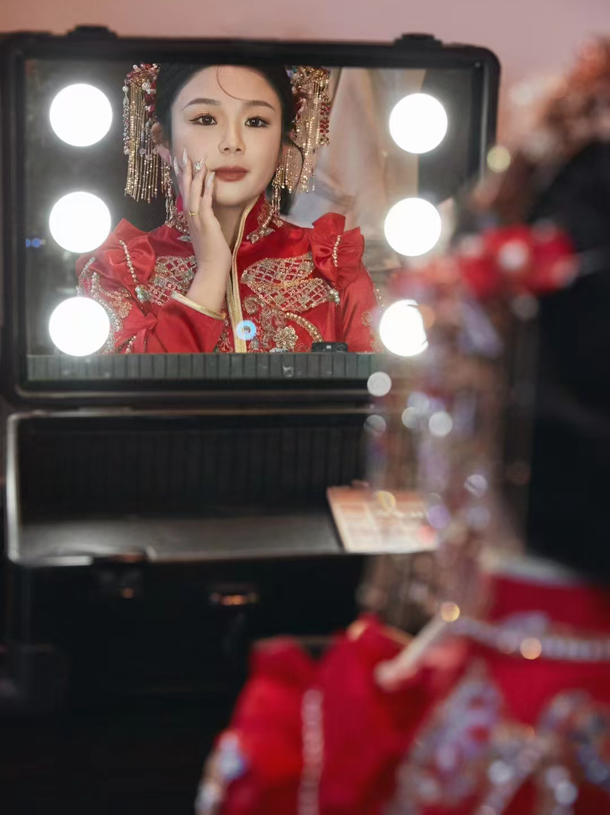 新娘👰跟妆返图