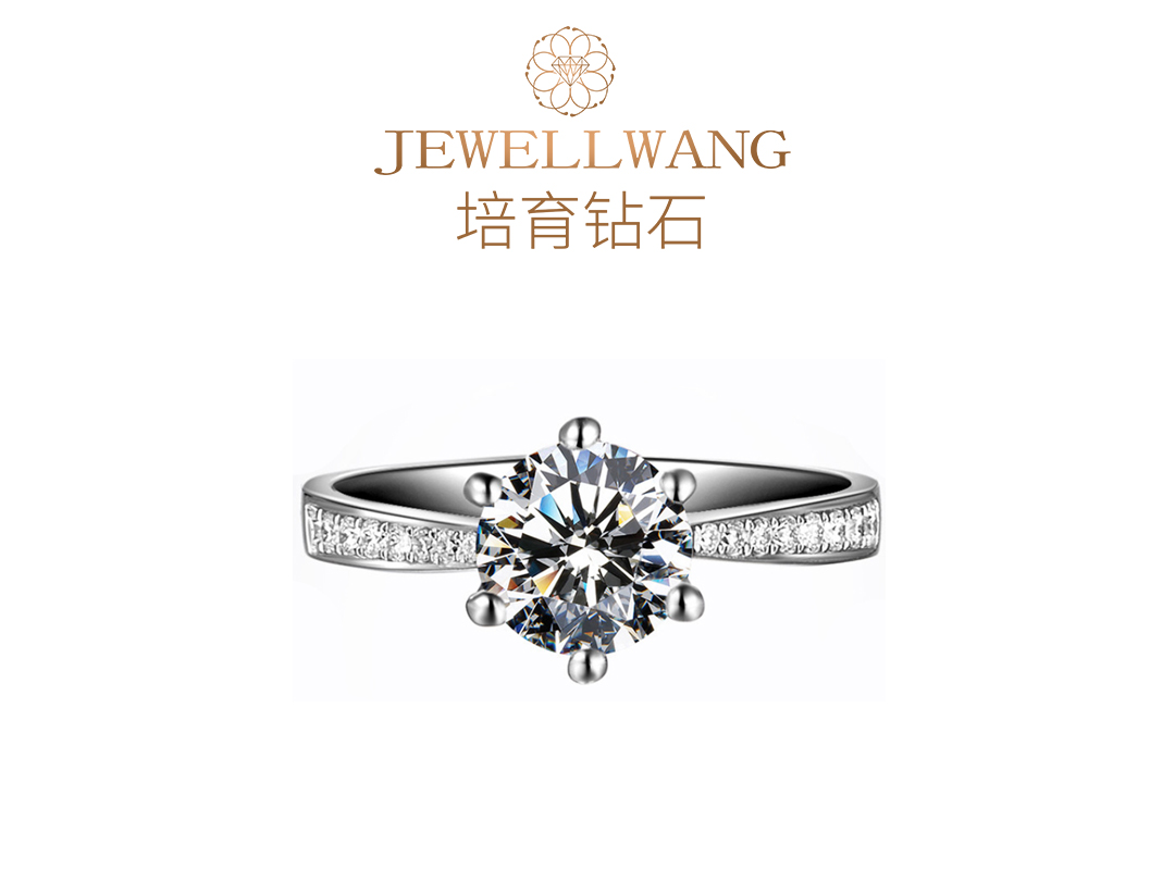 河西之冠 JEWELLWANG钻玺培育钻石婚戒