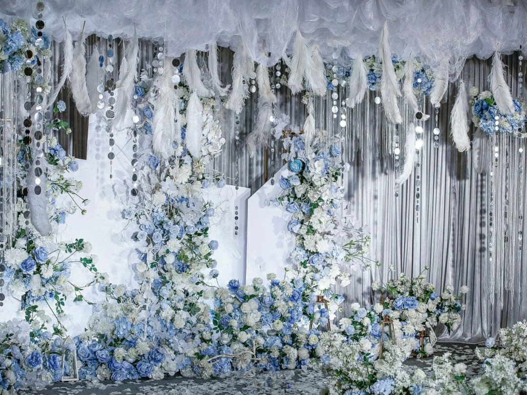 [梦享家]属于你的蓝色梦幻婚礼