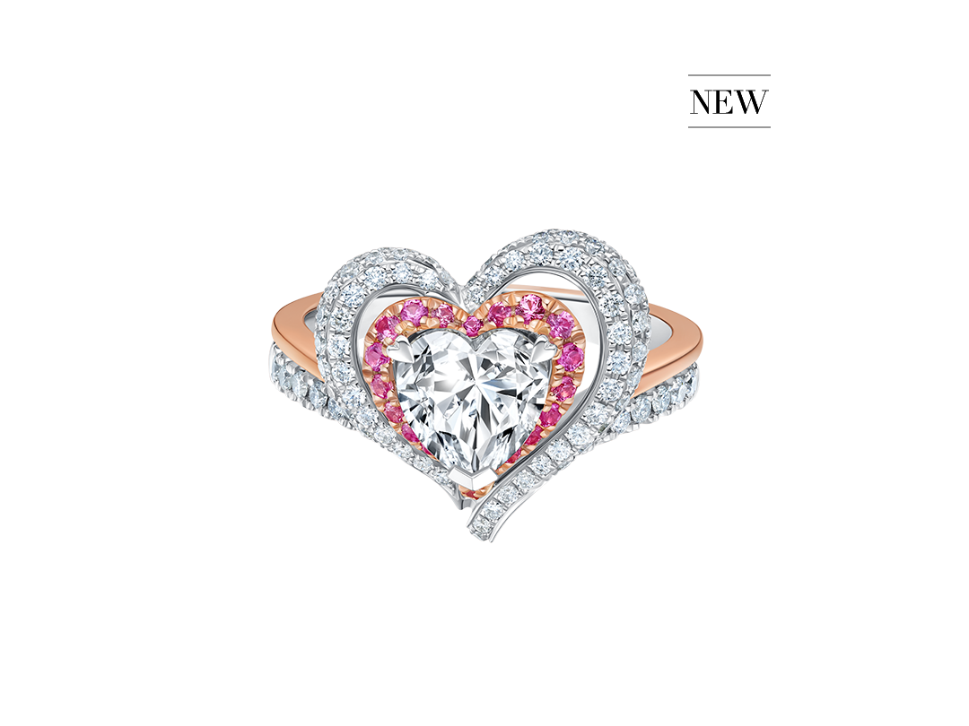 DR HEART系列简奢款求婚钻戒WJ0514