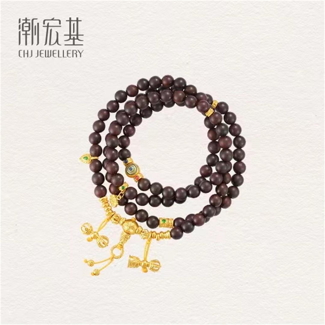 CHJ臻金·梵華系列足金項(xiàng)鏈