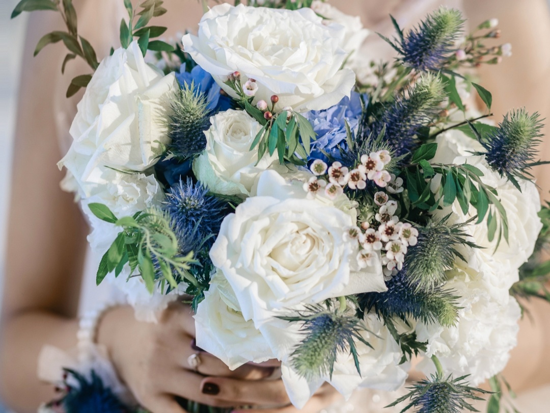 台州婚庆，婚礼策划，莫兰迪蓝婚礼