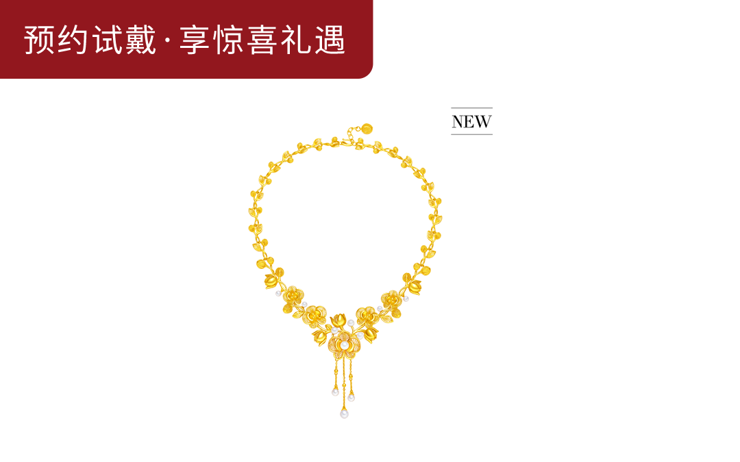 DR一生一世系列浪漫相伴足金套链TL0199