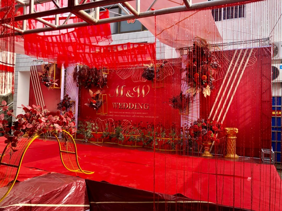 灌南户外婚礼Truss架房篷婚礼（纯布置）