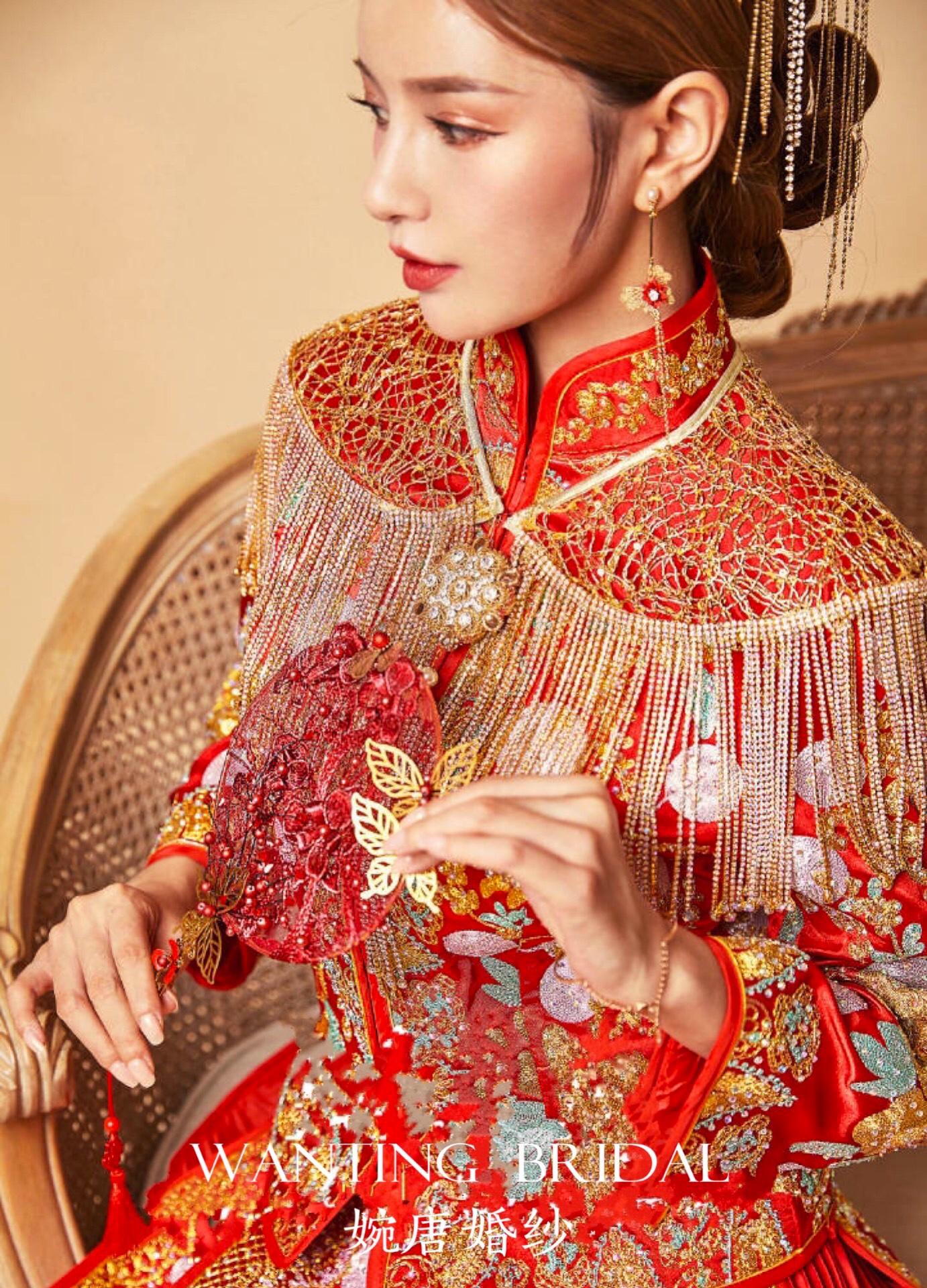 唐朝婚纱照_凤冠霞帔婚纱照图唐朝(3)