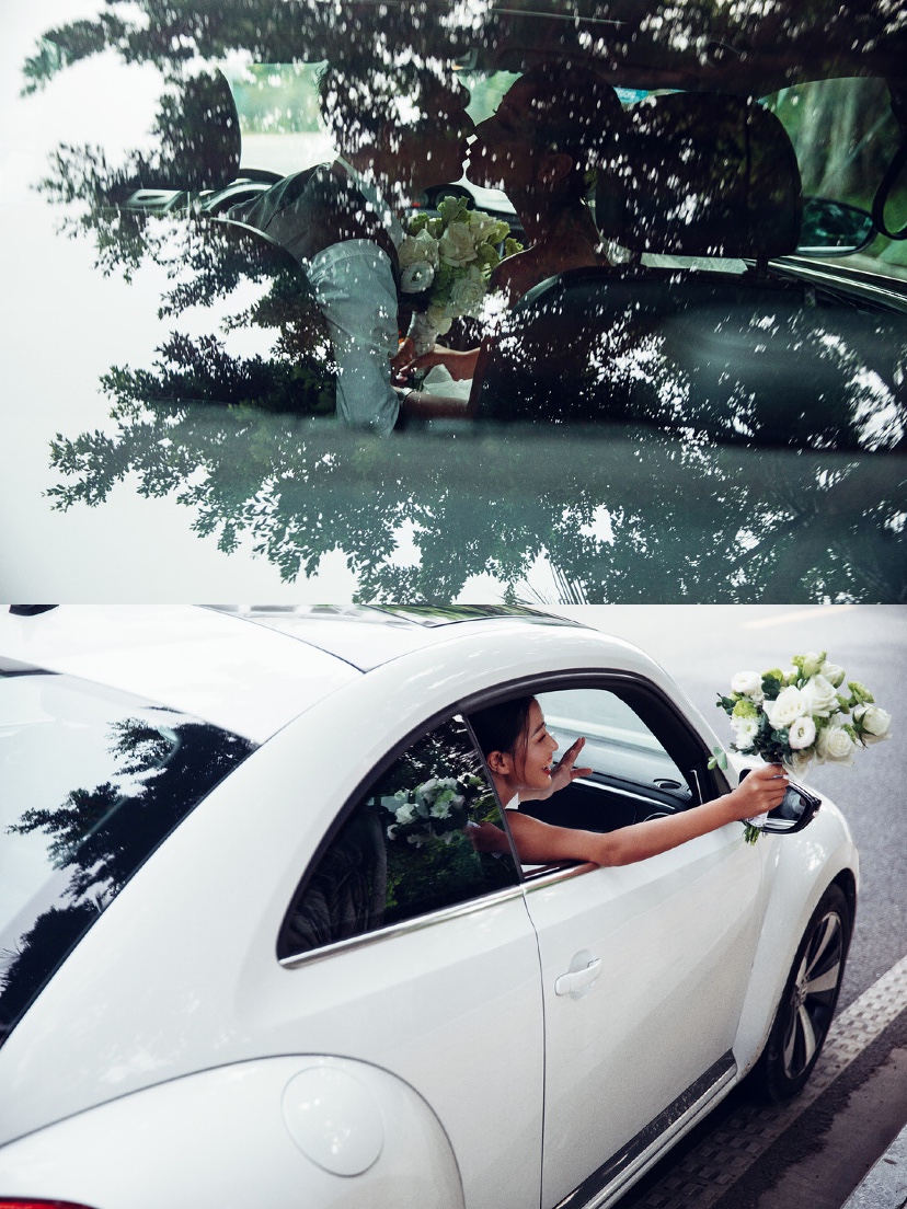 没想到长得黑的新娘拍婚纱居然这么好看