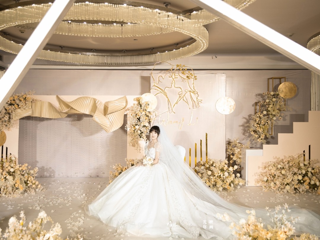 香檳色婚禮【琳】赤誠(chéng)酒店全新婚禮