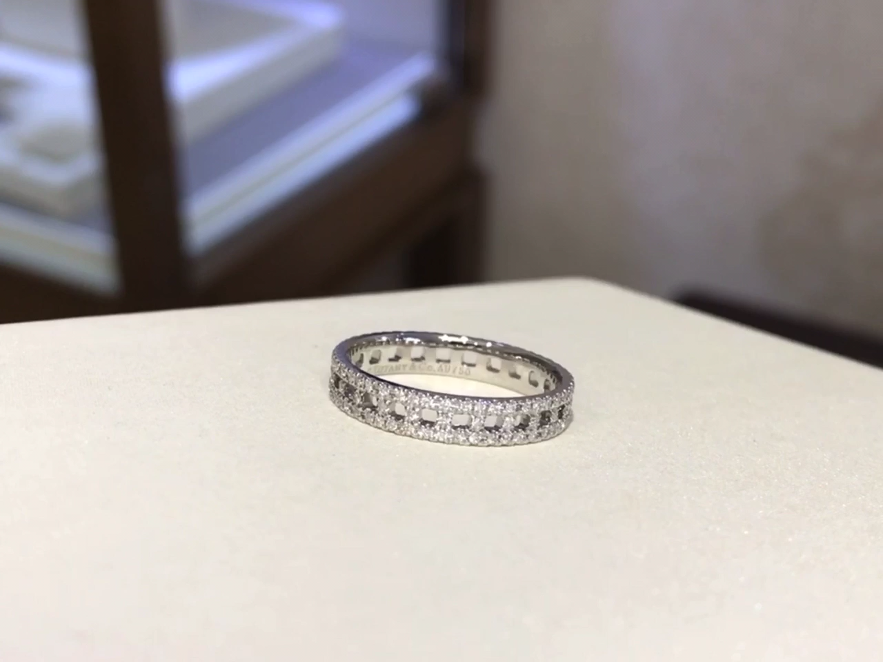 豪华满钻款对戒 女戒 情侣戒 排戒 叠带款