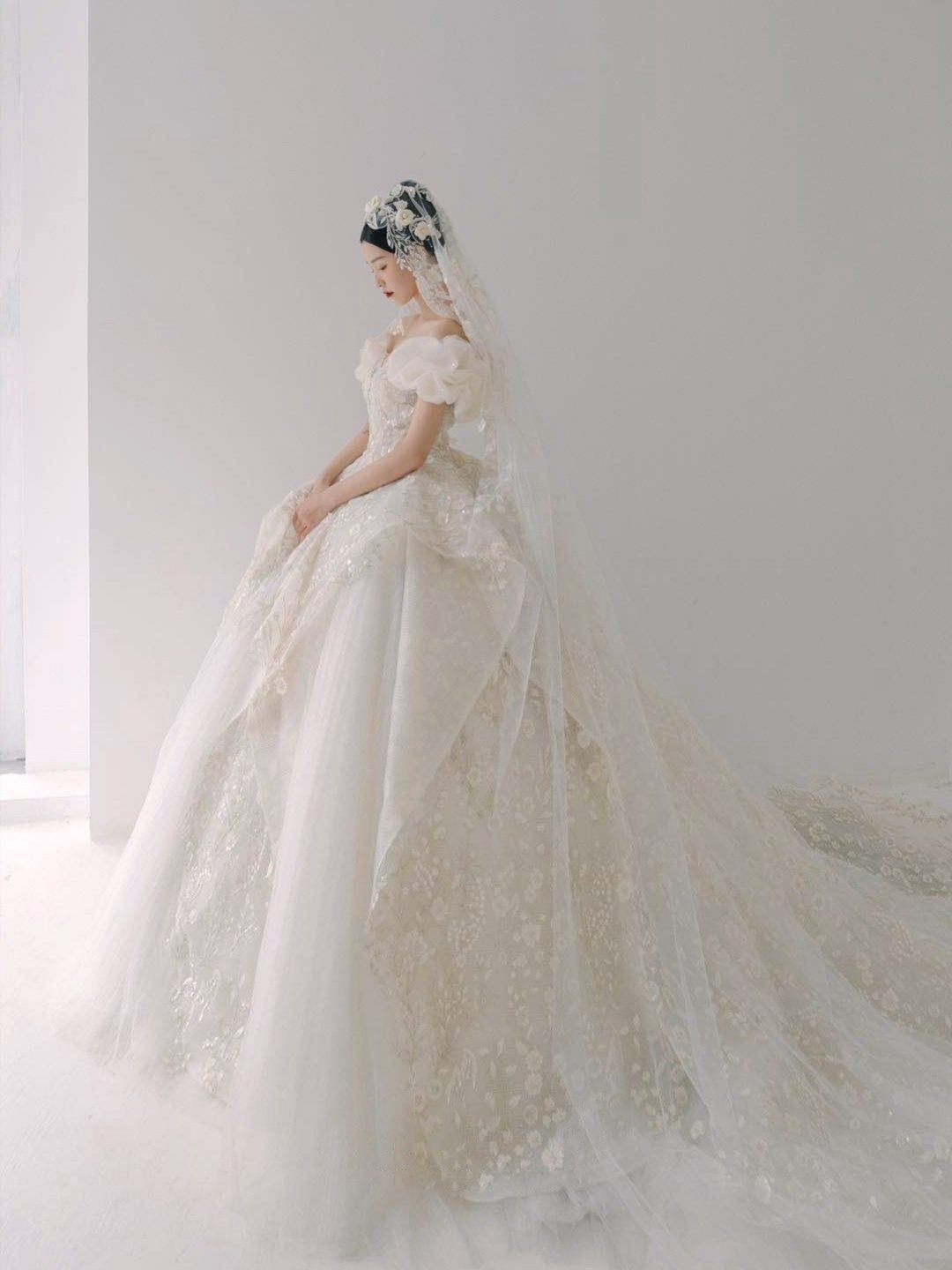 【限時(shí)團(tuán)購(gòu)】輕奢婚紗禮服3件套＋贈(zèng)伴娘服