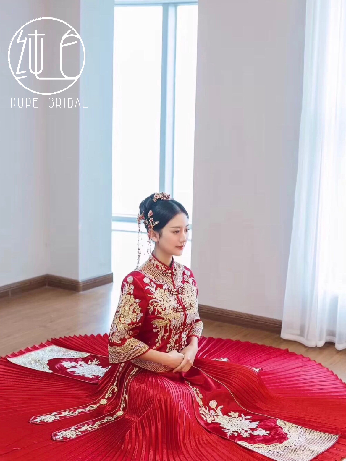 【纯白婚纱】经典红色秀禾