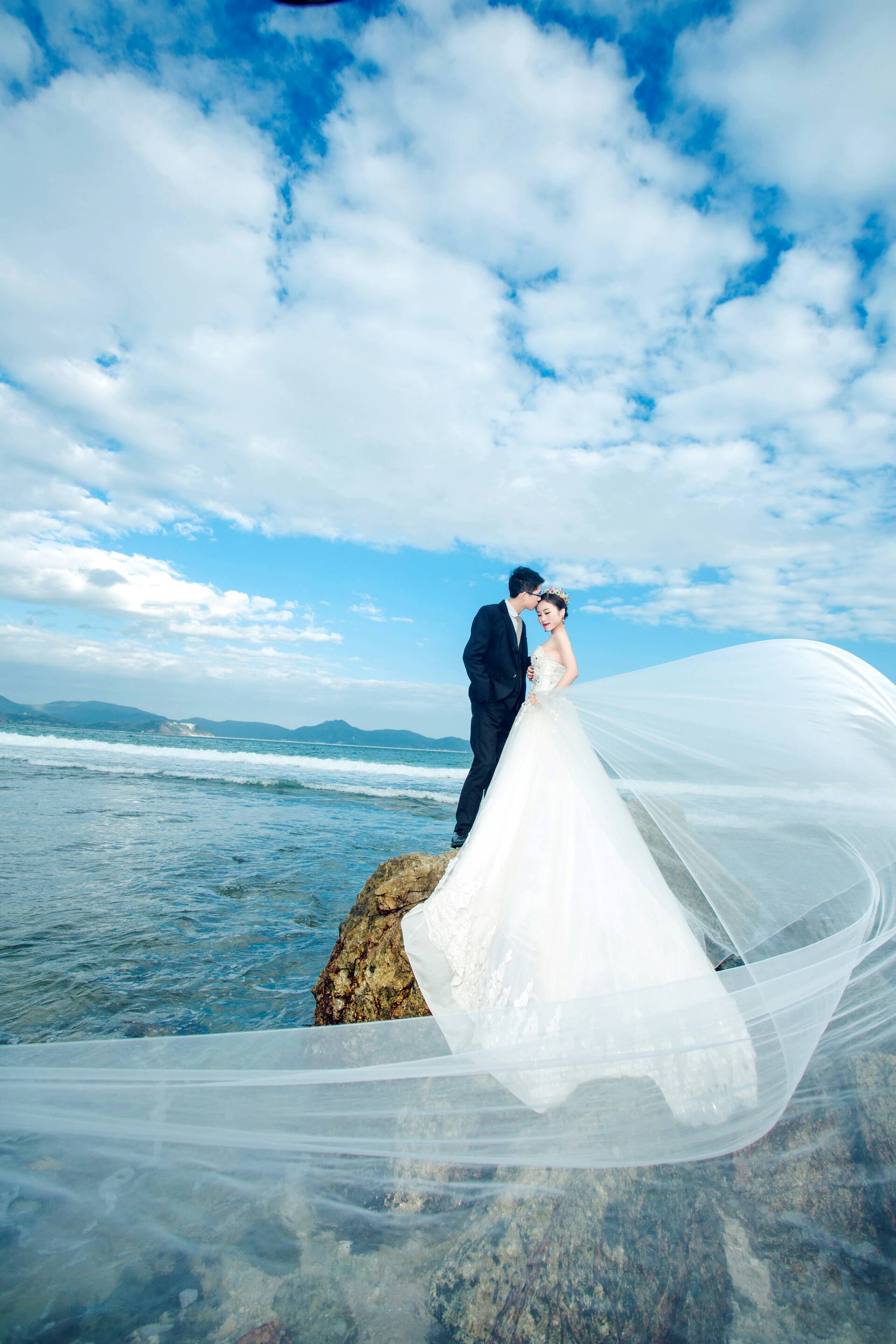海洋婚纱_婚纱图片唯美(2)