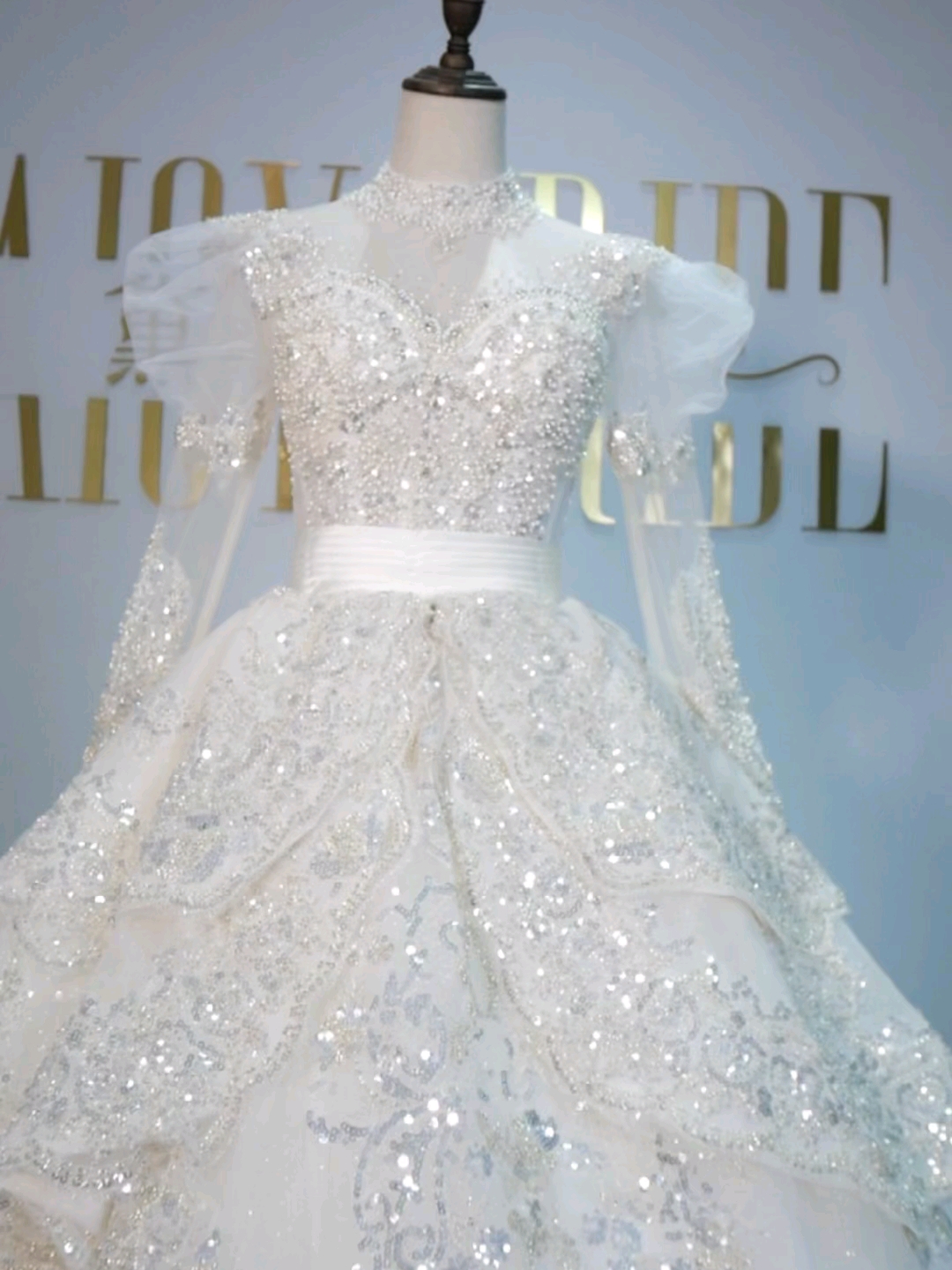 【燕尔】复古宫廷公主长拖