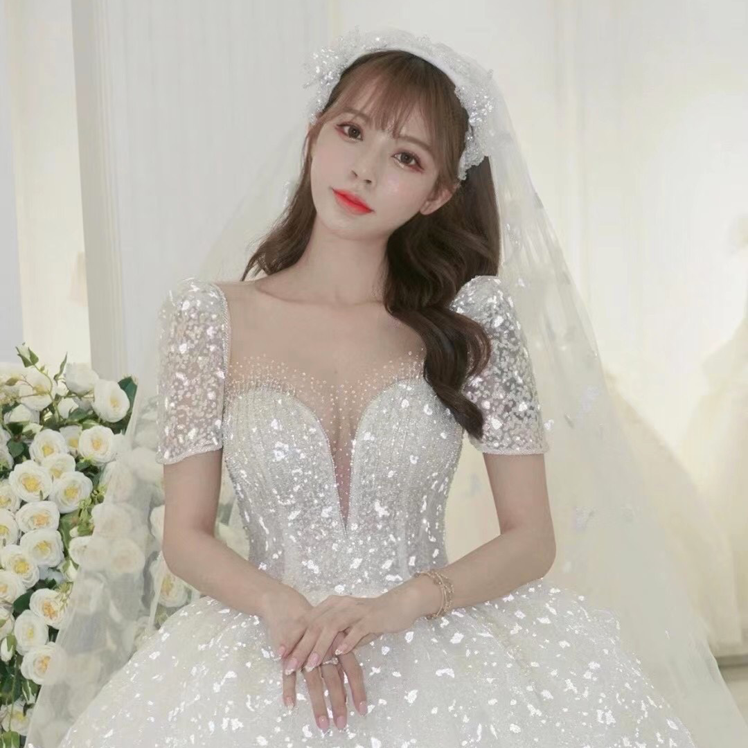 夜光星空婚纱系列-专属新娘