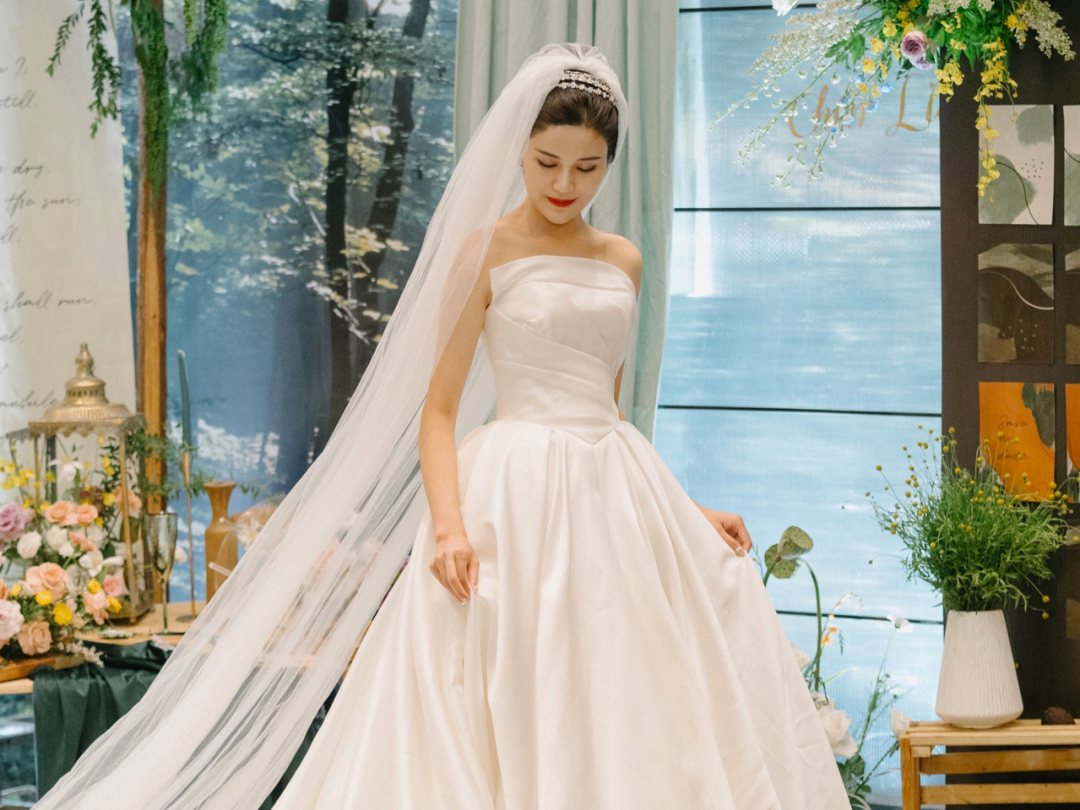 头纱皇冠仪式纱造型艺术设计