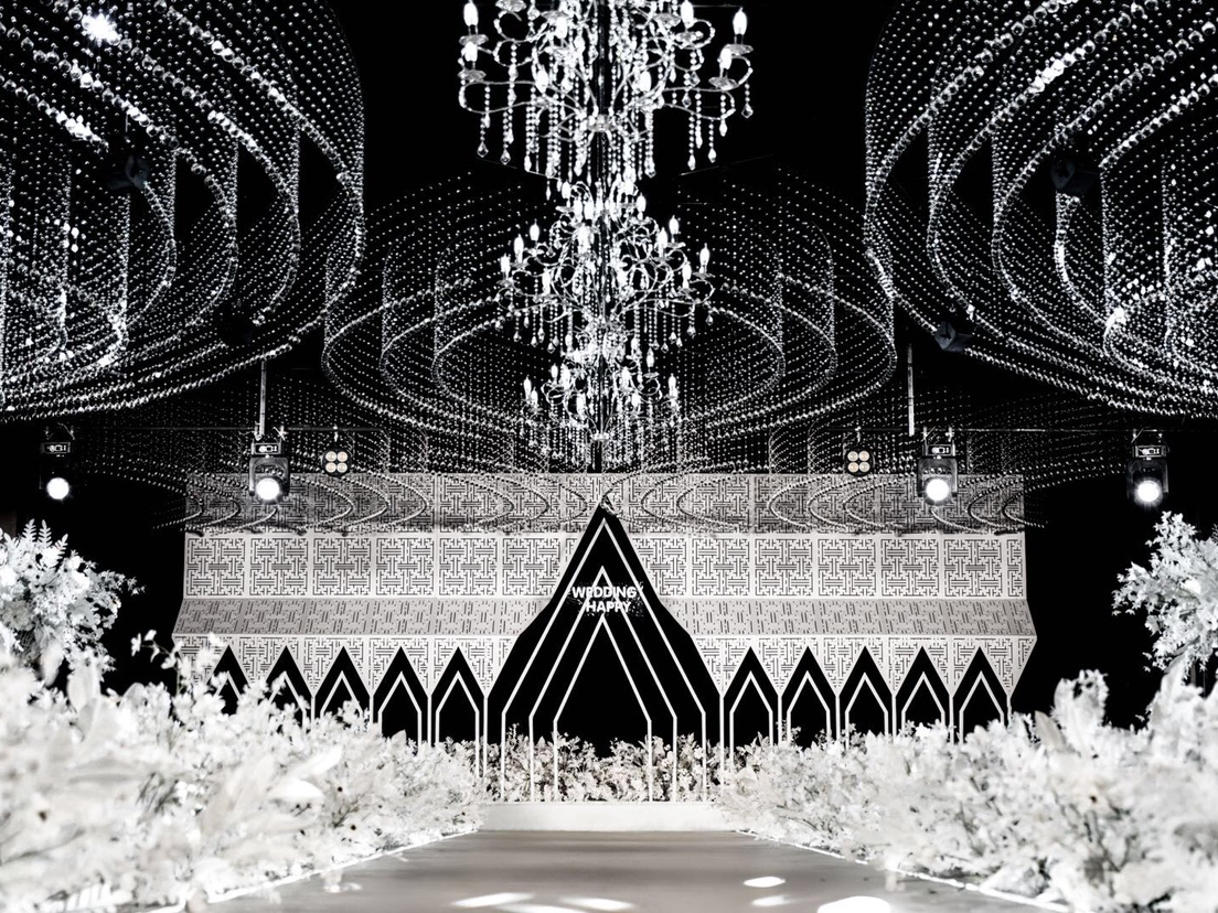 《韩式水晶》60桌宴会厅· 一站式婚礼堂服务