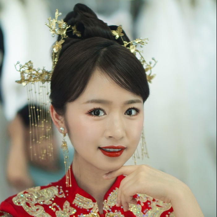 温婉中式，甜美婚纱，都适合美美的你