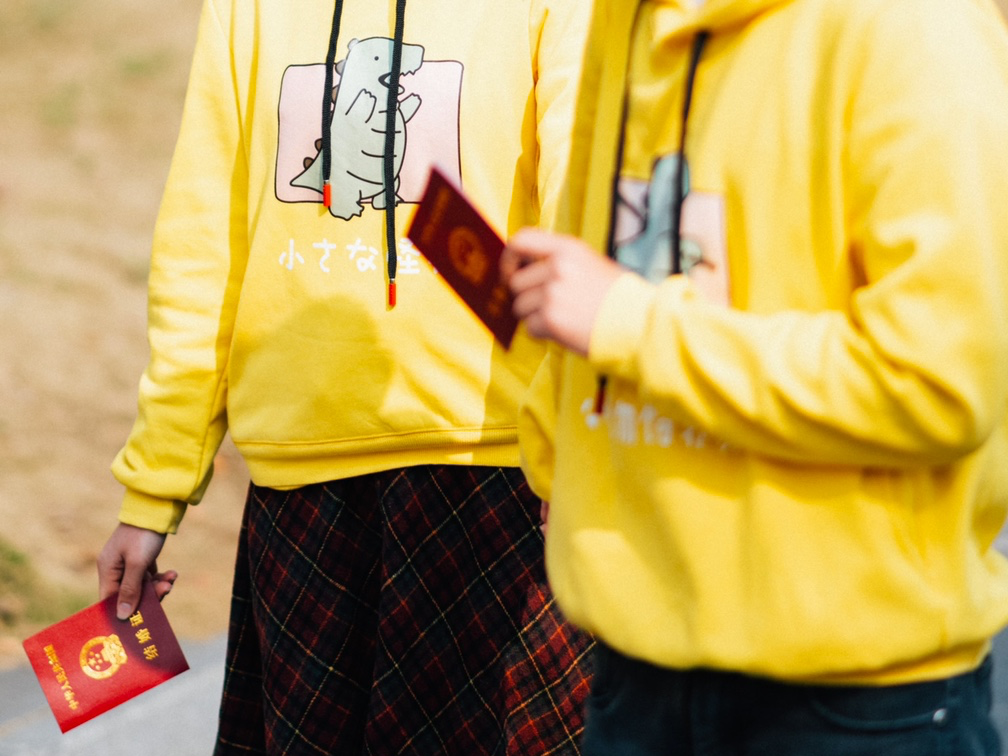 纪实 小清新 唯美 领证摄影跟拍