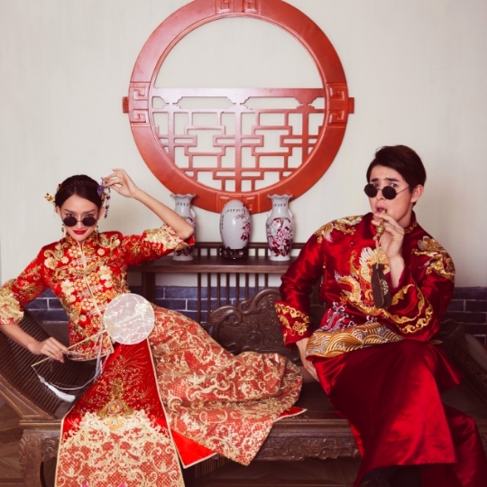 愛你永久婚紗照  5服5造