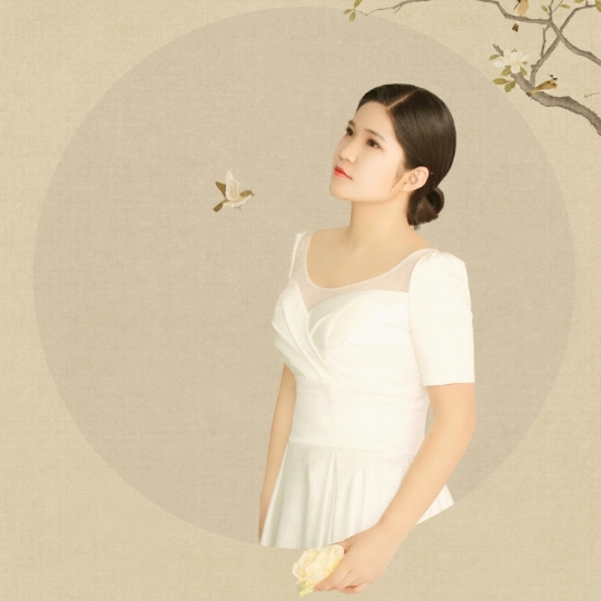 工笔画复古风婚纱照婚纱摄影