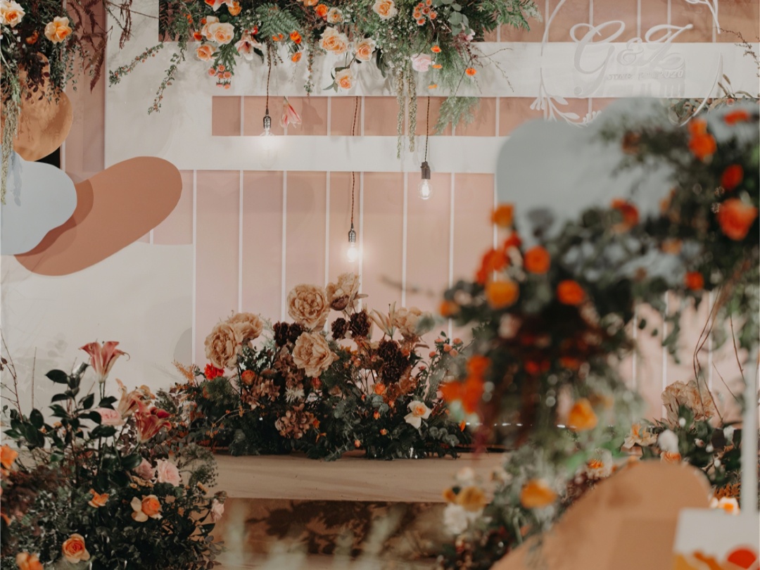 【玖月婚礼】网红同款白色泰式小清新设计感婚礼