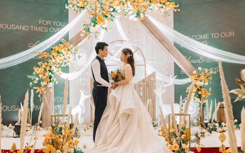 婚礼中心高性价比香槟色经典系列
