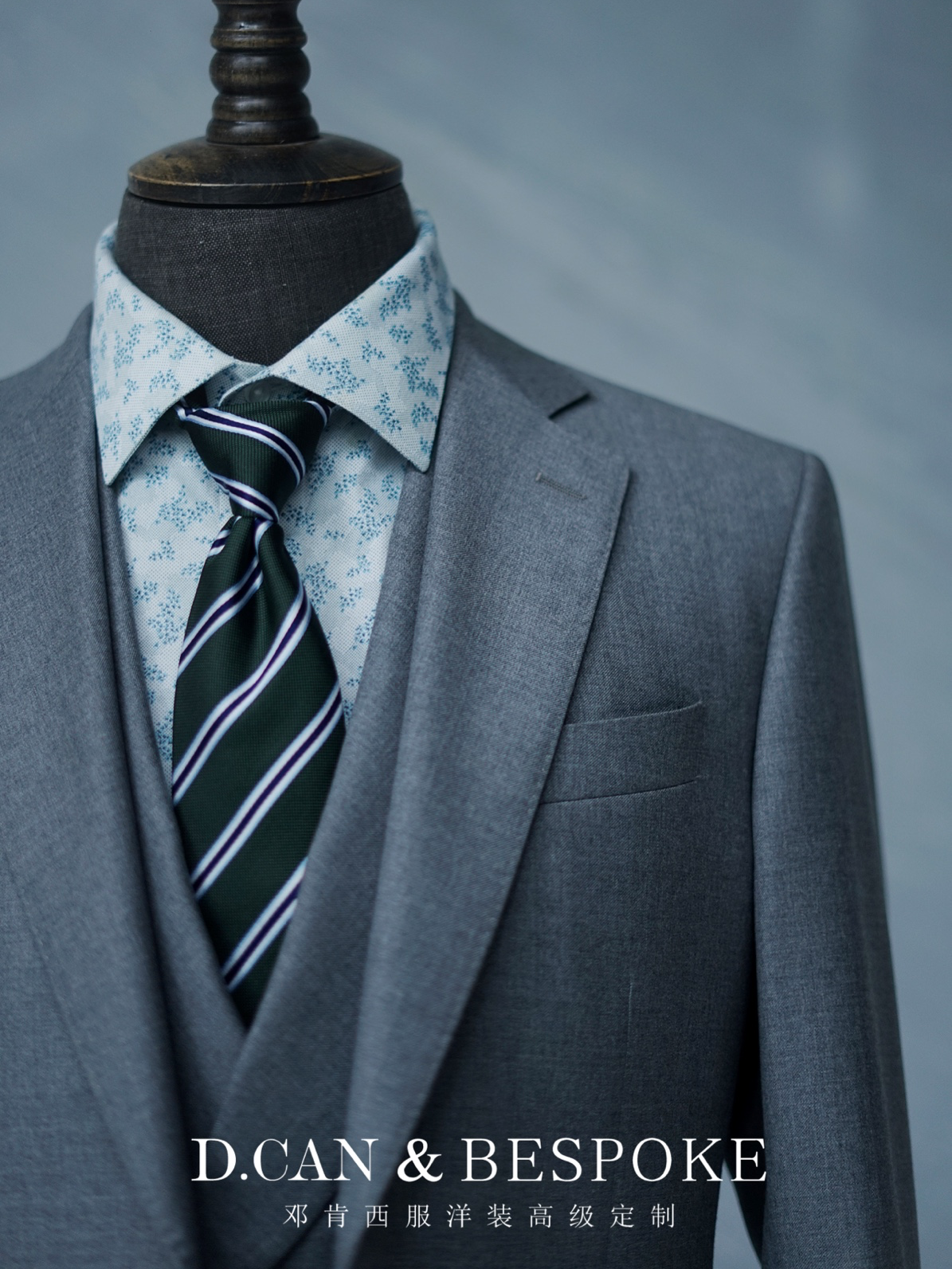 意大利男士手工西服礼服定制三件套