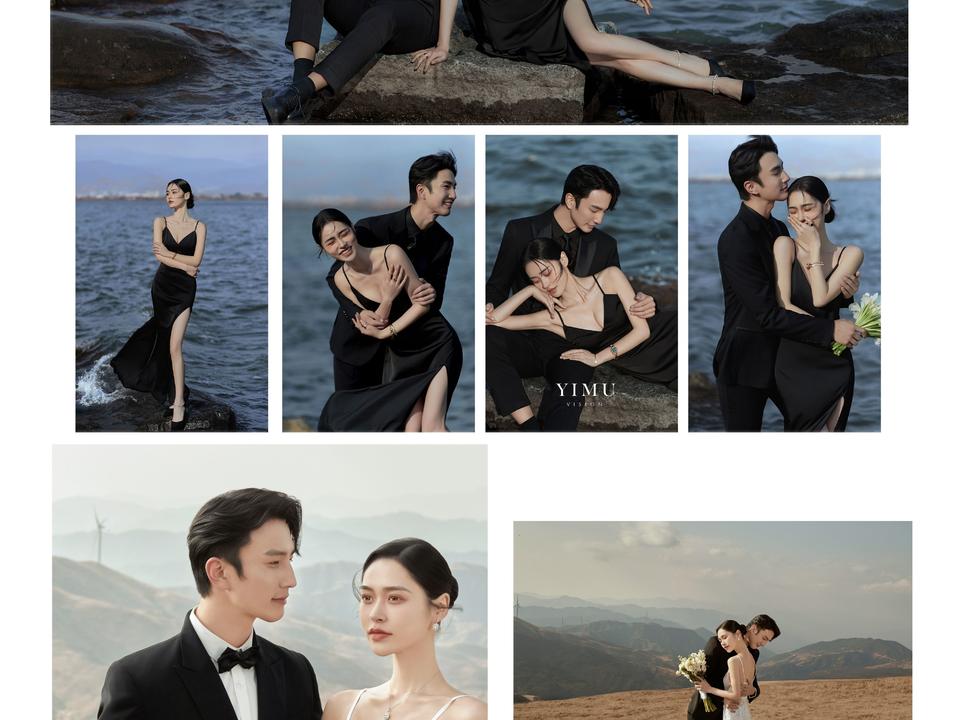 韩式简约系列婚纱照，原创风格