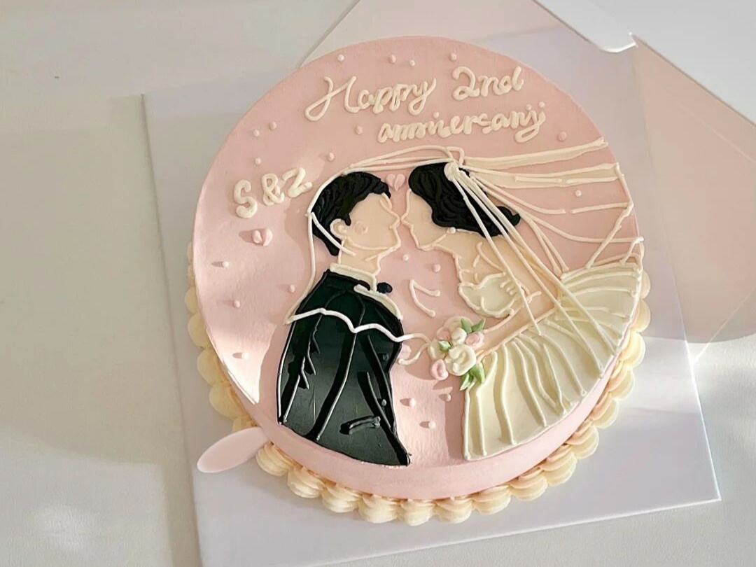 浪漫高端婚禮蛋糕婚禮甜品臺(tái)定制
