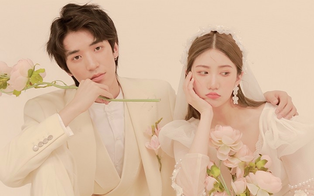 超治愈奶油感 韩系ins甜美婚纱风格