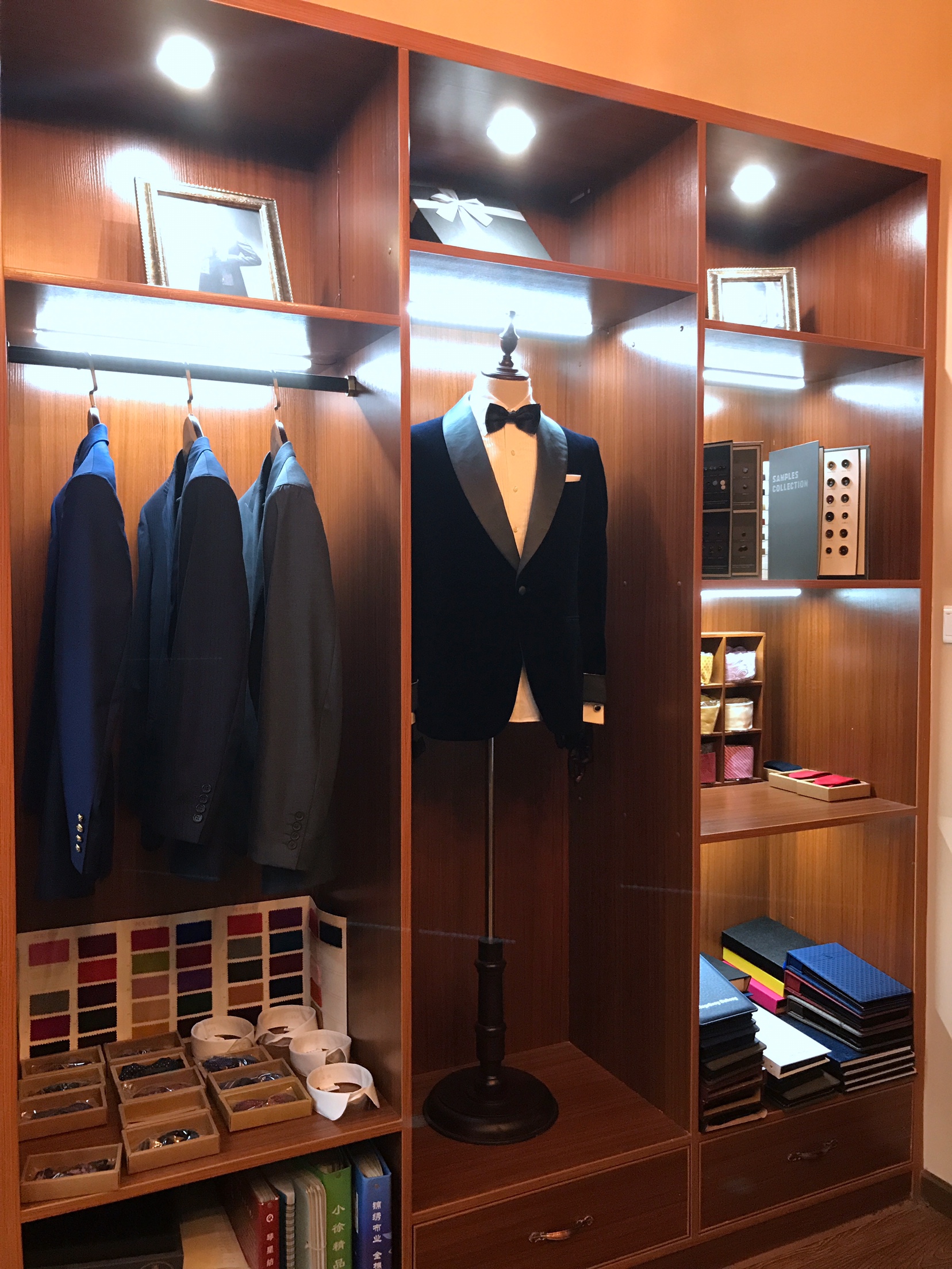 伽品西装西服男士礼服定制