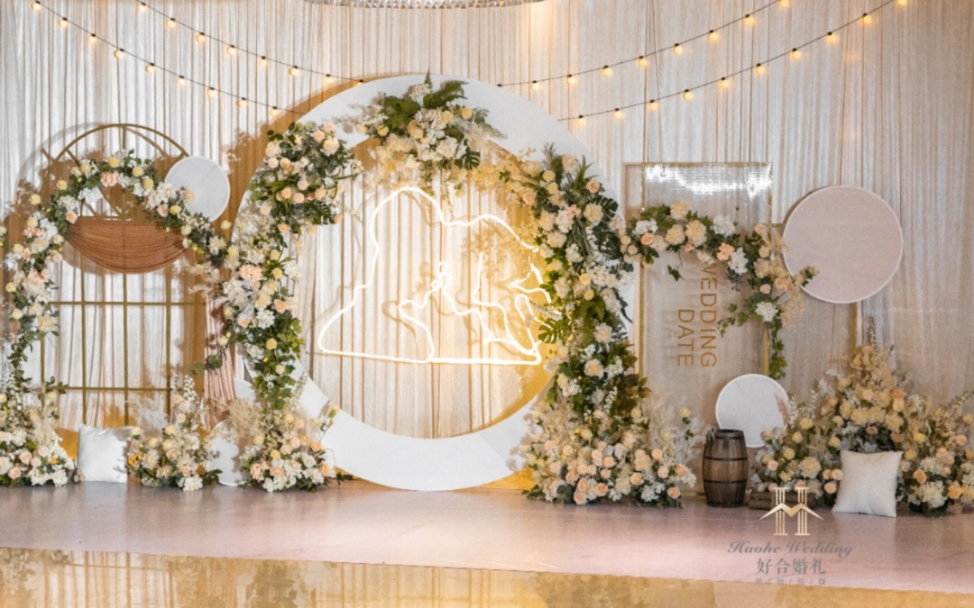 小预算婚礼｜香槟色婚礼｜治愈婚礼