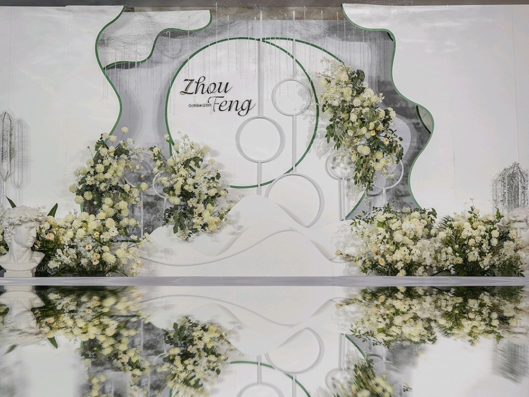 【夏日精选】夏日爆款白绿系婚礼~简约而不简单