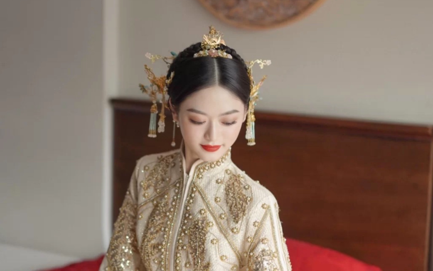 婧雯小仙女的中式婚礼造型