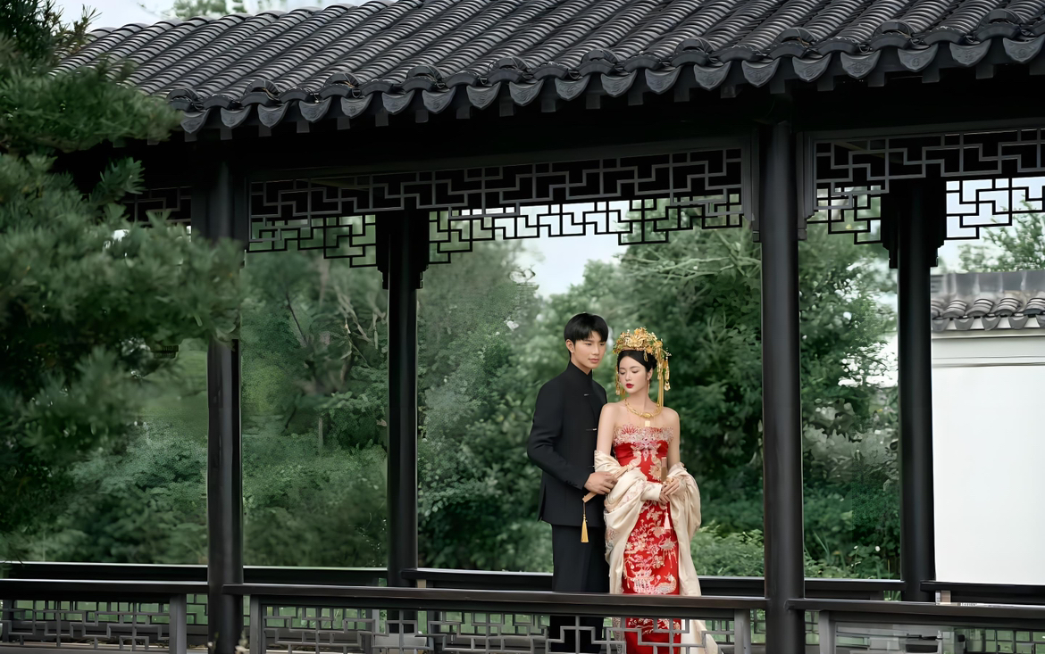 東方雅集，印尼風(fēng)新中式園林婚紗