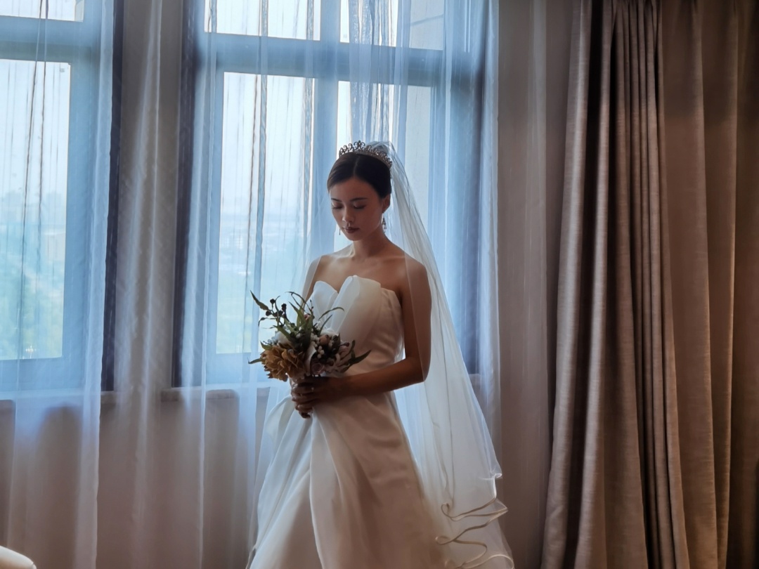 婚礼跟妆量身打造小清新，自然裸妆