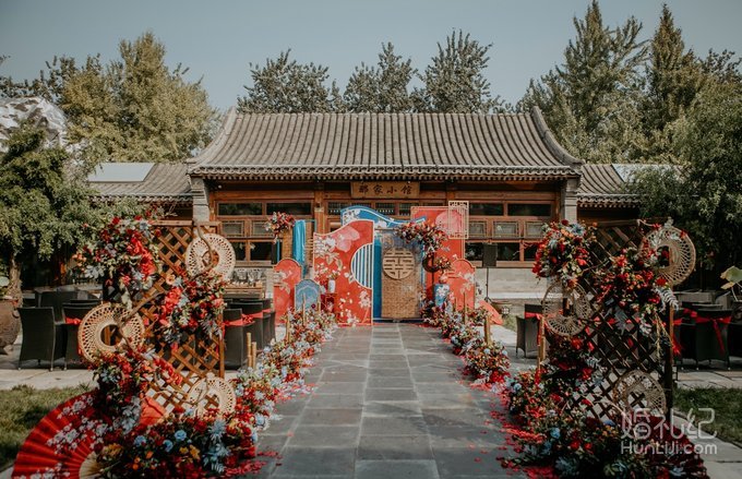 北京四合院，和法国老公的中式婚礼