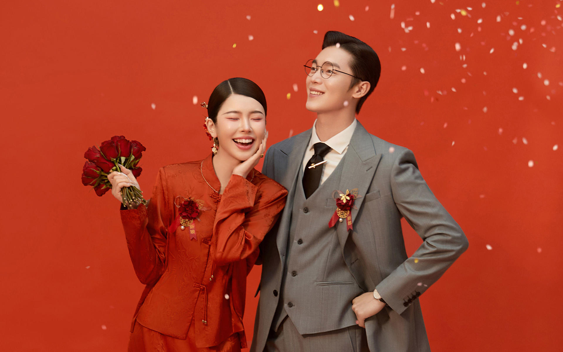 婚纱照+婚礼一条龙+一价全包
